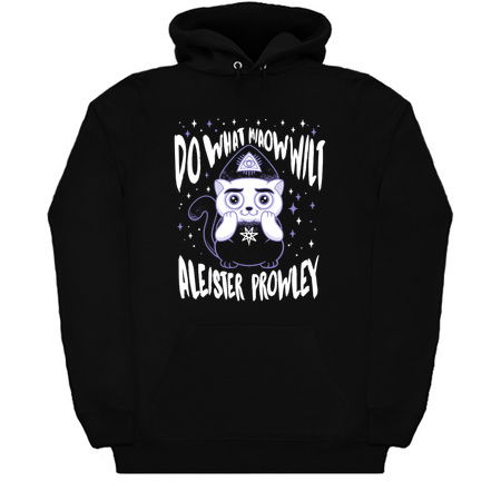 Aleister Prowley - Creepy Cute Occult Cat - Do What Miaow Wilt tiny thumbnail