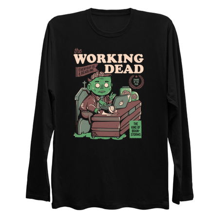 The Working Dead - Funny Zombie Office Gift tiny thumbnail