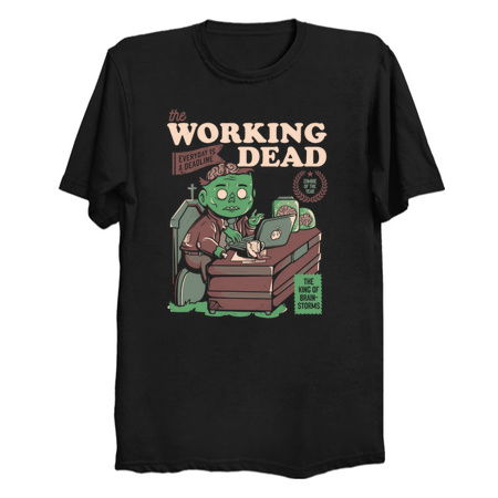 The Working Dead - Funny Zombie Office Gift tiny thumbnail