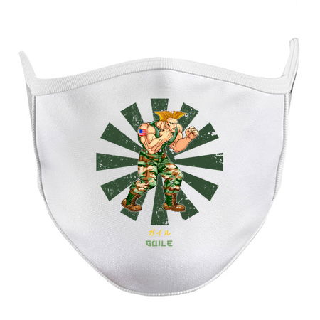 Guile Street Fighter Retro Japanese - NeatoShop