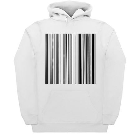 Black and White Barcode Stripes Pattern tiny thumbnail