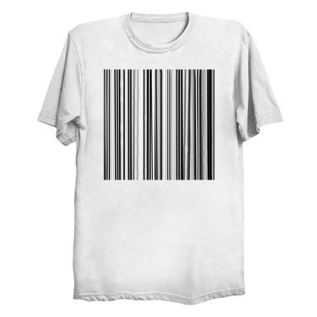 Black and White Barcode Stripes Pattern - NeatoShop