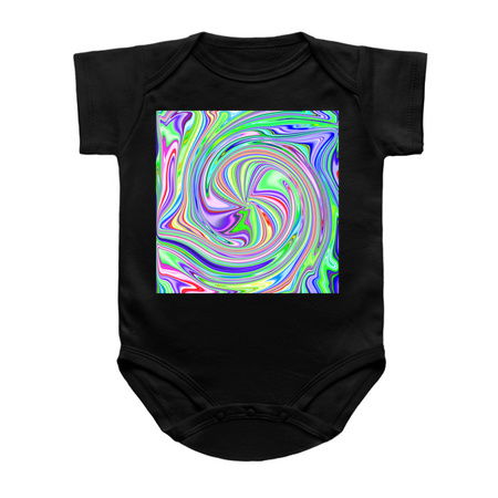 Colorful Round Candy Stripe Vortex Abstract tiny thumbnail