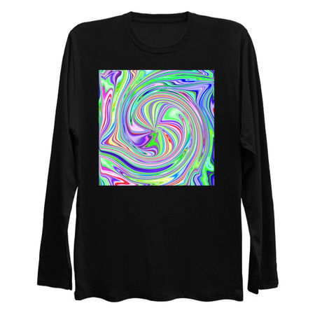 Colorful Round Candy Stripe Vortex Abstract tiny thumbnail