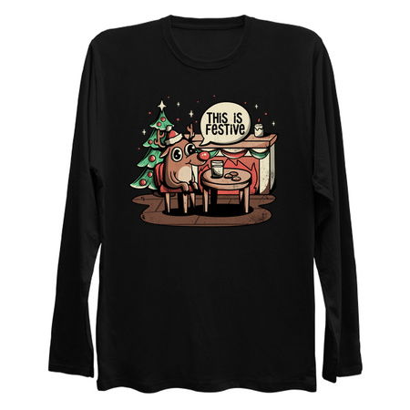 This is Festive - Funny Meme Christmas Gift tiny thumbnail