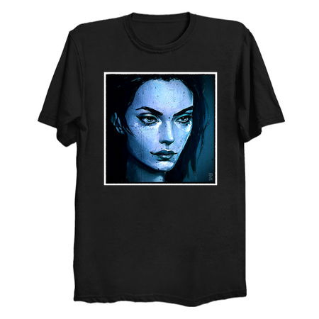 Proto-Julie Fan Art Portrait for Screaming Firehawks tiny thumbnail