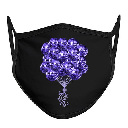 Funky Indigo Disco Ball Balloons tiny thumbnail