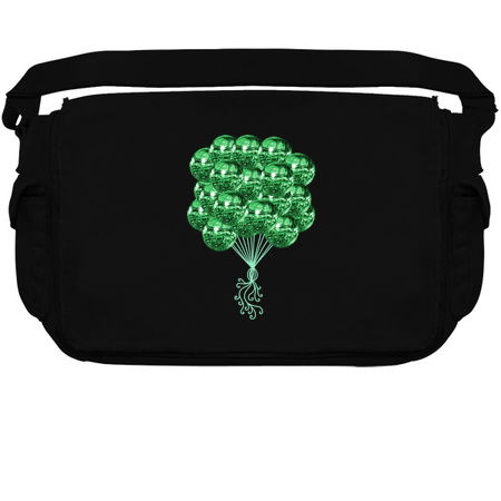 70's Groovy Green Disco Ball Balloons tiny thumbnail