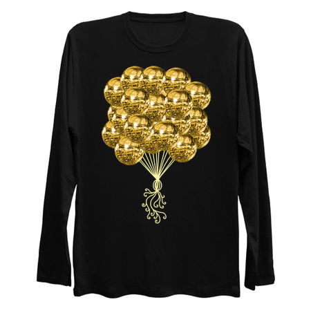 Glittery Gold Disco Ball Balloons tiny thumbnail