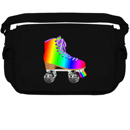Retro Rainbow 70s Disco Roller Skates tiny thumbnail