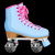 Vintage 1970s Disco Roller Skates tiny thumbnail