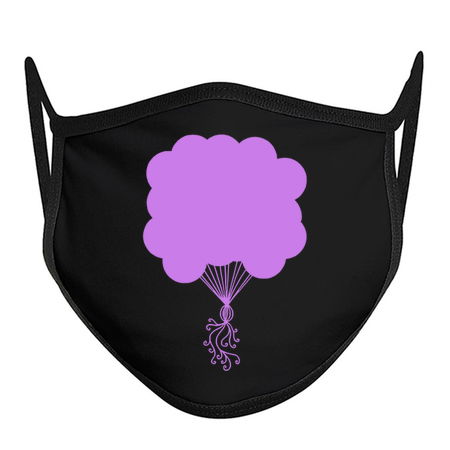 Purple Party Balloons Silhouette tiny thumbnail