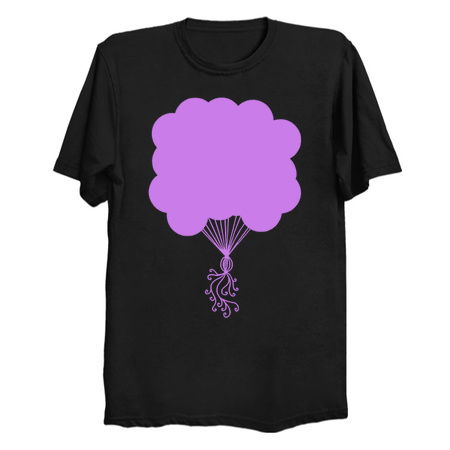 Purple Party Balloons Silhouette tiny thumbnail