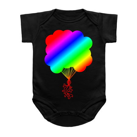 Rainbow Party Balloons Silhouette tiny thumbnail