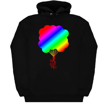 Rainbow Party Balloons Silhouette tiny thumbnail