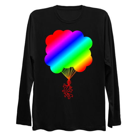 Rainbow Party Balloons Silhouette tiny thumbnail