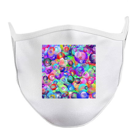 Colorful Rainbow Bubble Pattern tiny thumbnail