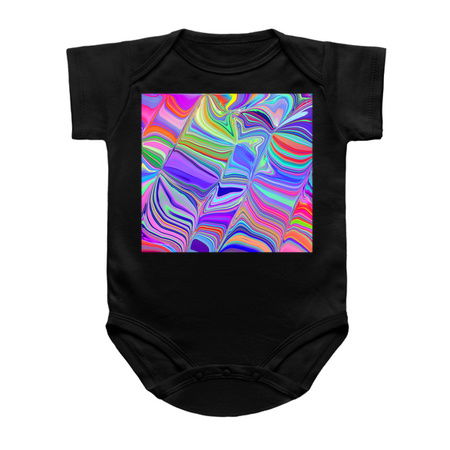 Swirling Rainbow Liquid Marble Abstract tiny thumbnail