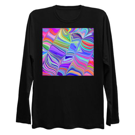 Swirling Rainbow Liquid Marble Abstract tiny thumbnail