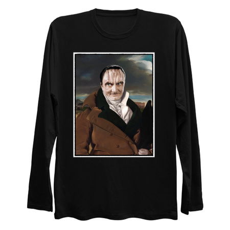 Gothic Murder Lizard Spy in Ingres's 1800s Portrait tiny thumbnail