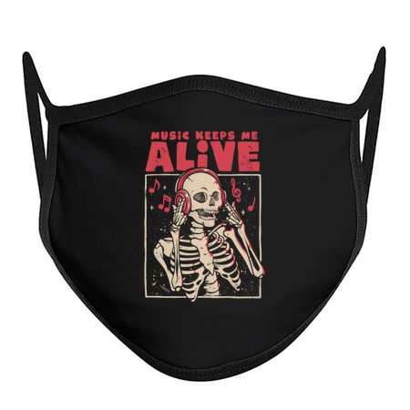 Music Keeps Me Alive - Dead Skull Evil Gift tiny thumbnail