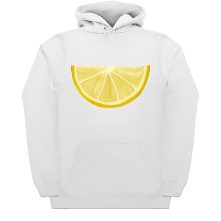 Yellow Watercolor Juicy Lemon Wedge tiny thumbnail