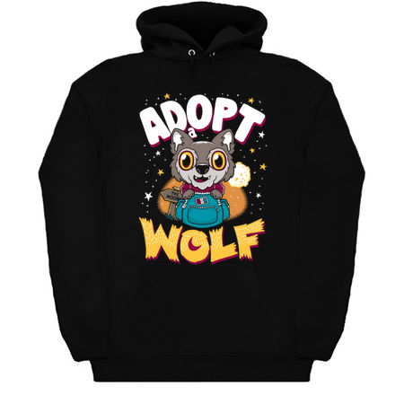 Adopt a Wolf- Creepy Cute Cartoon - Kawaii Werewolf tiny thumbnail