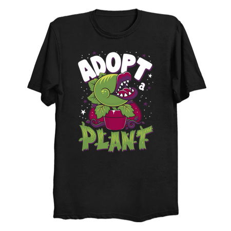 Adopt a Plant - Kawaii Cartoon Venus Flytrap - Creepy Cute Musical Horror tiny thumbnail