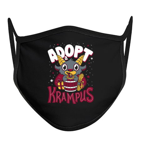 Adopt a Krampus - Creepy Cute Cartoon - Kawaii Holidays tiny thumbnail
