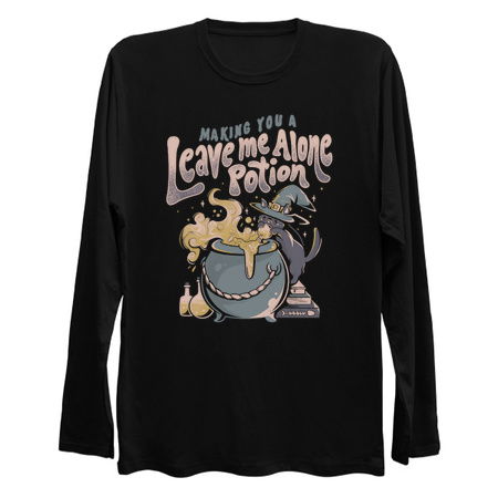 Leave Me Alone Potion - Cute Evil Witch Cat Gift tiny thumbnail