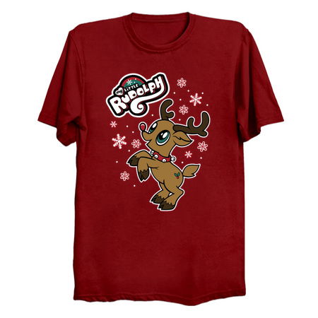 My Little Rudolph - Christmas Cartoon Red Nosed Reindeer tiny thumbnail