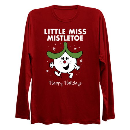 Little Miss Mistletoe - Funny Xmas Cartoon - Retro Children's Book tiny thumbnail