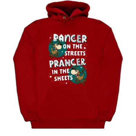 Dancer On The Streets Prancer in the Sheets - Santas Reindeer tiny thumbnail