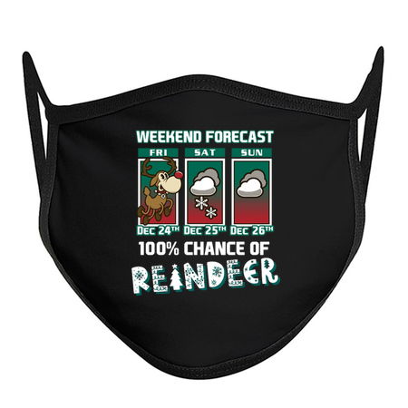 Weekend Forecast - Chance of Reindeer - Santa's Rudolph tiny thumbnail