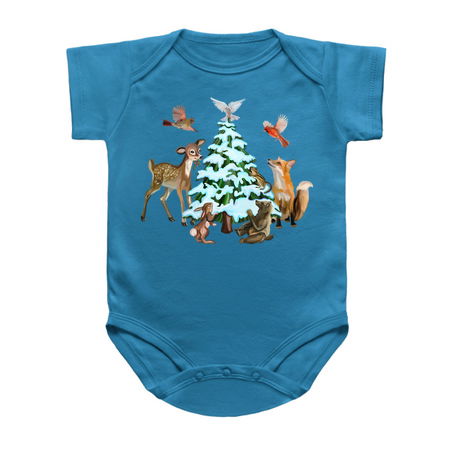 Christmas Woodland Animals of the Forest tiny thumbnail