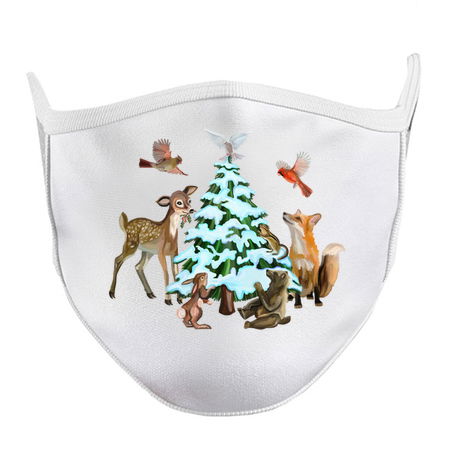 Christmas Woodland Animals of the Forest tiny thumbnail