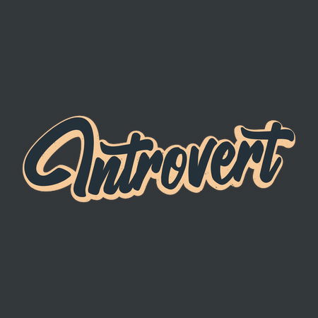 Vintage Introvert Typography - NeatoShop