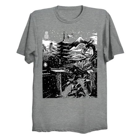 snowing japanese street tiny thumbnail