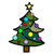 Decorated Stained Glass Christmas Tree tiny thumbnail