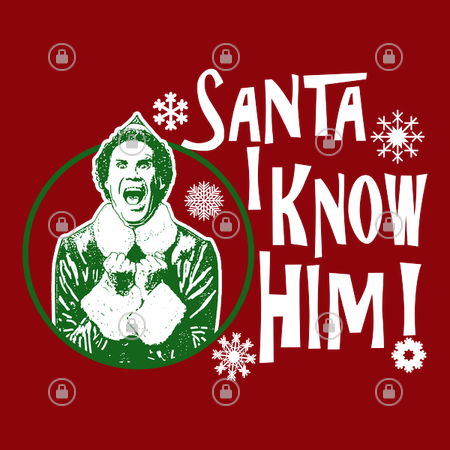 elf movie santa i know him