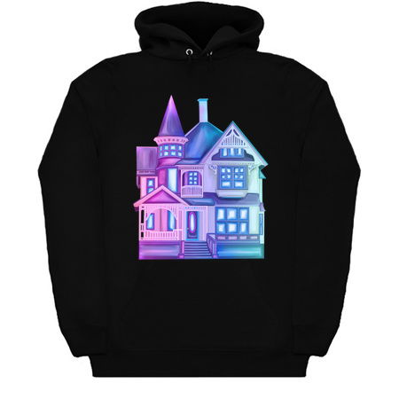 Feminine Purple Blue Gradient Victorian Dollhouse tiny thumbnail