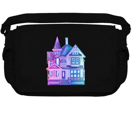 Feminine Purple Blue Gradient Victorian Dollhouse tiny thumbnail