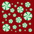 Green Round Peppermint Christmas Pattern tiny thumbnail