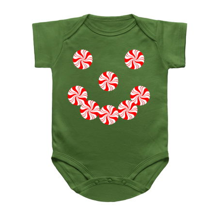 Peppermint Christmas Candy Smile Face tiny thumbnail