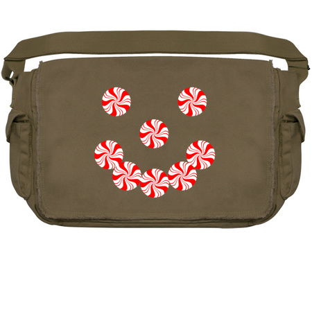 Peppermint Christmas Candy Smile Face tiny thumbnail