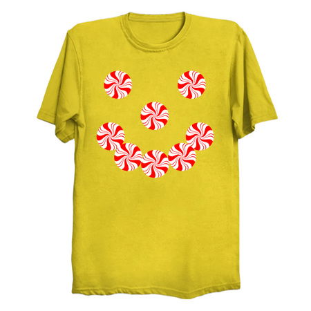Peppermint Christmas Candy Smile Face tiny thumbnail