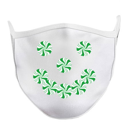 Spearmint Christmas Candy Happy Face tiny thumbnail