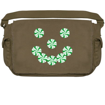 Spearmint Christmas Candy Happy Face tiny thumbnail