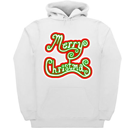 Glowing Merry Christmas Red White Green tiny thumbnail