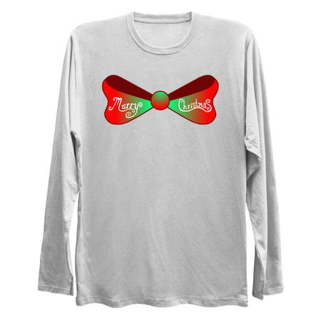 Merry Christmas Red and Green Bow tiny thumbnail